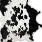 9th & Pike® Black & White Faux Cowhide Area Rug - image 4