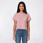 Juniors Attitude Not Included Daisey Pocket Embroidered Tee - image 1