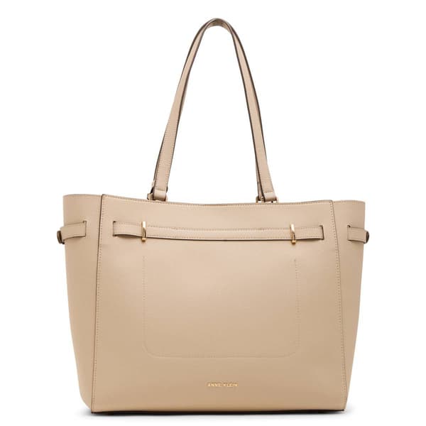 Anne Klein Belted Curved Satchel