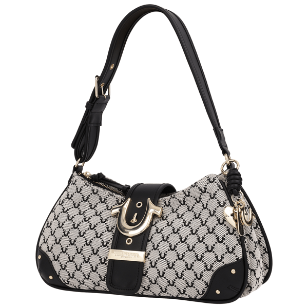 True Religion Signature Horseshoe Large Zip Top Bag