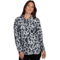 Petite Ruby Rd. Premium Cozy Knit Leopard Cowl Neck Sweater - image 1