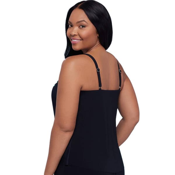 Womens TrimShaper Rainforest Garland Tankini Swim Top
