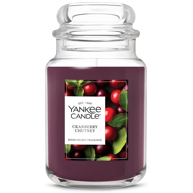 Yankee Candle(R) Cranberry Chutney 22oz. Signature Jar Candle