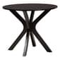 Baxton Studio Lore Modern Dark Brown Wood 5pc. Dining Set - image 3