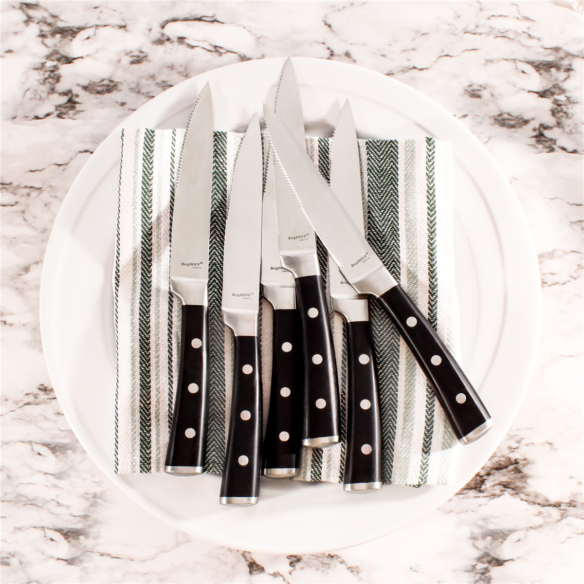 BergHOFF Essentials Classico 6pc. Stainless Steel Steak Knife Set