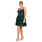 Juniors Plus Blondie Nites Short Lace Illusion Party Dress - image 4