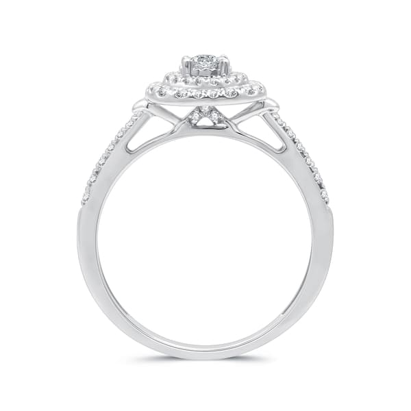 Nova Star&#174; 1/2ctw. Lab Grown Diamond Double Halo Bridal Set