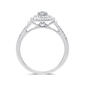 Nova Star&#174; 1/2ctw. Lab Grown Diamond Double Halo Bridal Set - image 4