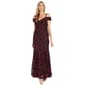 Petites R&M Richards 2 tone Off Shoulder Mermaid Gown - image 1