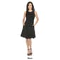 Womens White Mark Knee Length Tweed  Fit & Flare Dress - image 5