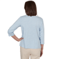 Womens Alfred Dunner Camden Market Floral Stitch Blouse - image 2