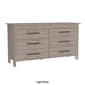 FM FURNITURE Luxor 6 Drawer Double Dresser - image 9