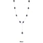 Splendid Pearls Sterling Silver Lariat Pearl Necklace - image 3