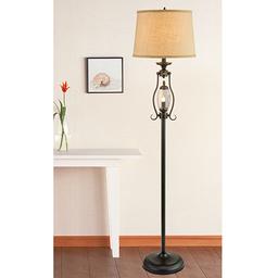 Fangio Lighting 60in. Floor Lamp - Black