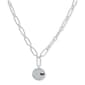 Nine West Silver-Tone Wavy Pendant Necklace - image 1
