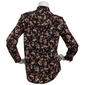 Petite AK Anne Klein Long Sleeve Floral Blouse - image 2