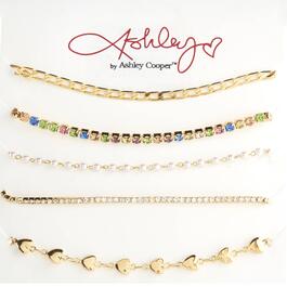 Ashley 5pc. Gold-Tone Bracelets Set