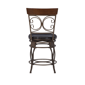 Linon Home Decor Bria Dark Bronze Big & Tall Counter Stool - image 5