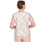 Womens Alfred Dunner English Garden Lace Floral Blouse - image 2