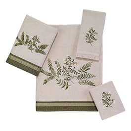 Coastal Terrazzo Embroidered Bath Towel Set