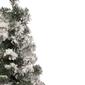 Northlight Seasonal 2ft. Pre-Lit Flocked Pine Christmas Tree - image 3