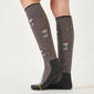 Womens Dr. Motion Snoopy Scout Fire Compression Knee High Socks - image 3