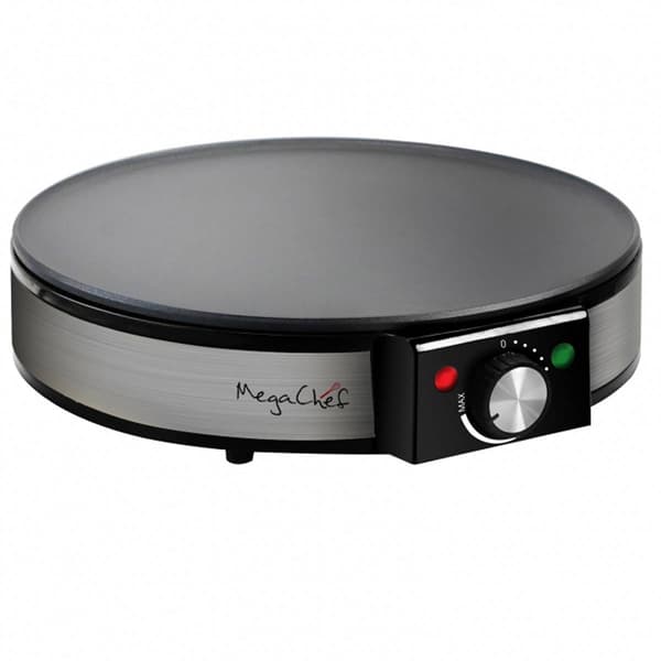 MegaChef Nonstick Crepe & Pancake Maker Breakfast Griddle - image 