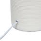 Simple Designs Textured Linear Ceramic Table Lamp w/Fabric Shade - image 5