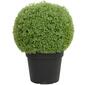 Northlight Seasonal 22in. Artificial Boxwood Ball Topiary - image 1