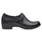 Womens Clarks&#174; Angie Pearl Black Leather Loafers - image 2
