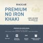 Mens Haggar Premium No Iron Khaki Flat Front Pants - image 3