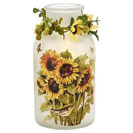 Transpac Sunflower Lantern