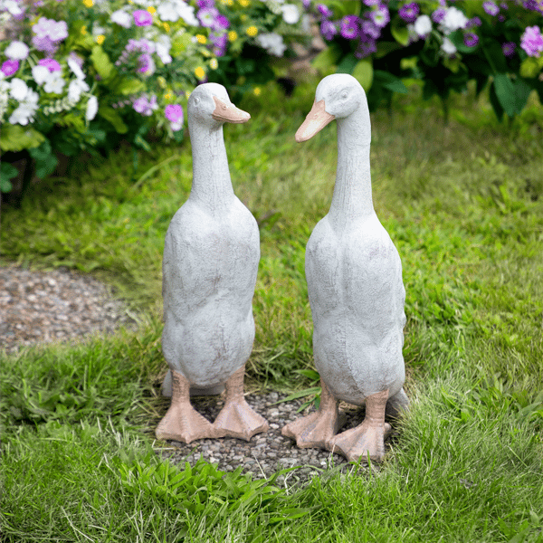 Northlight Ducks Outdoor Garden Statues, Set of 2 - image 