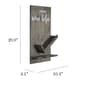 Elegant Designs&#8482; Lucca Wall Mounted Wine Bottle Shelf - image 8