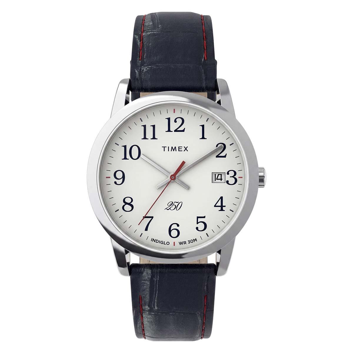 Mens Timex(R) Silver-Tone 250th Anniversary Watch - TW6A06700JT