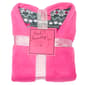 Womens Pink Laundry Folded Snowflake Fairisle Plush Pajama Set - image 2
