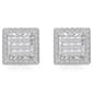 Diamond Classics™ White Gold Princess Cut Diamond Earrings - image 3