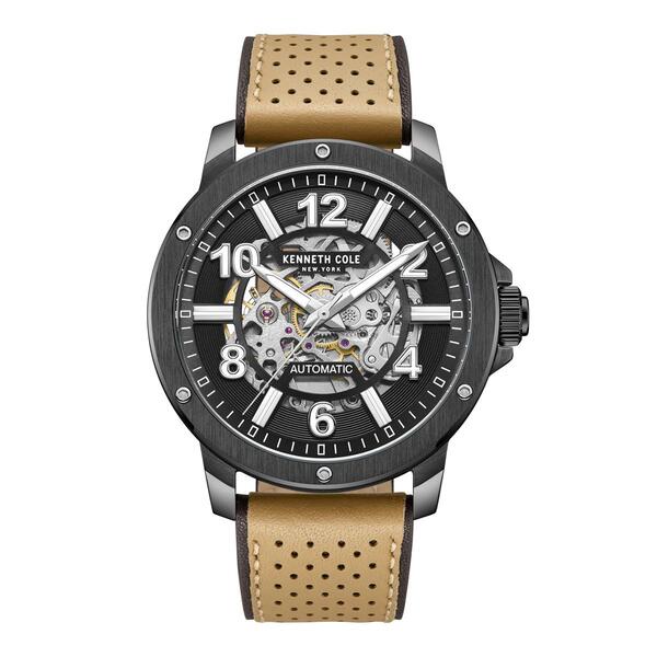 Mens Kenneth Cole Automatic Black Dial Watch - KCWGE0013105 - image 