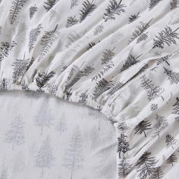 Freshfolds Cotton Truckee Winter 4pc. Flannel Sheet Set