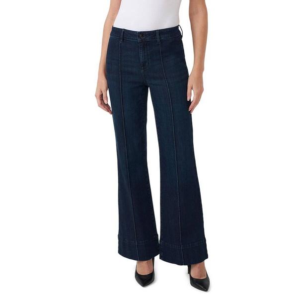 Womens Seven7 Pintuck Wide Leg Jeans - image 