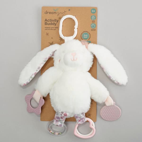 dreamgro&#40;tm&#41; Floral Bunny Activity Buddy - image 