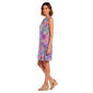 Petite MSK Sleeveless Abstract 3 O-Ring Shift Dress - image 4