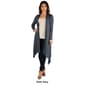 Womens 24/7 Comfort Apparel Extra Long Open Front Cardigan - image 5