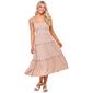 Juniors Madden Girl Ruffled Strap Smock Waist Midi Dress - image 1