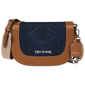 True Religion Denim Raised Horseshoe Crossbody Flap - image 1