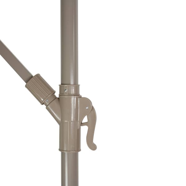 Northlight Seasonal 10ft. Offset Outdoor Patio Umbrella w/ Crank