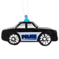 Northlight 5in. Black Police Car Glass Christmas Ornament - image 5