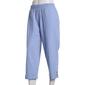 Petite Emily Daniels Cotton Sheeting Solid Capri Pants - image 7