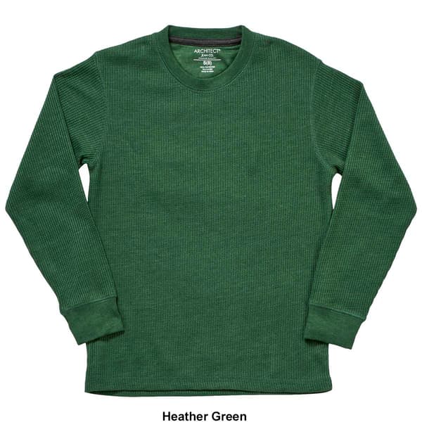 Boys (8-20) Architect® Solid Thermal Crew Neck T-Shirt