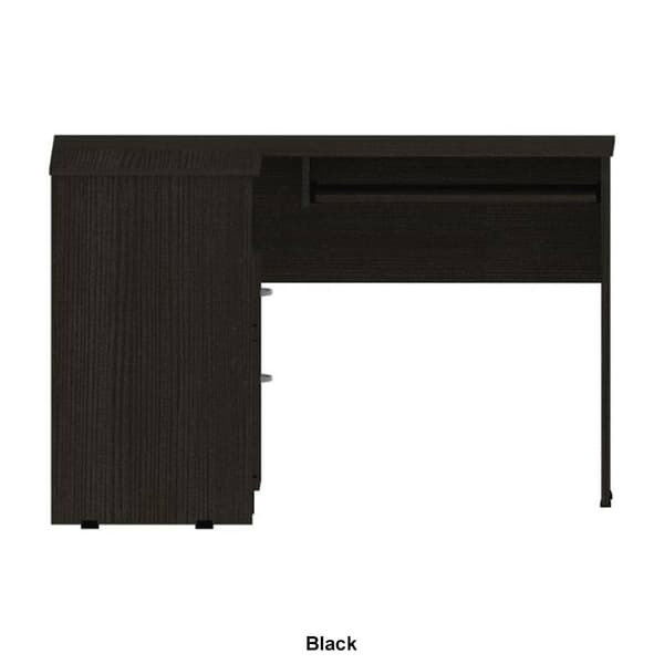 FM FURNITURE Raleigh L-shaped Office Desk
